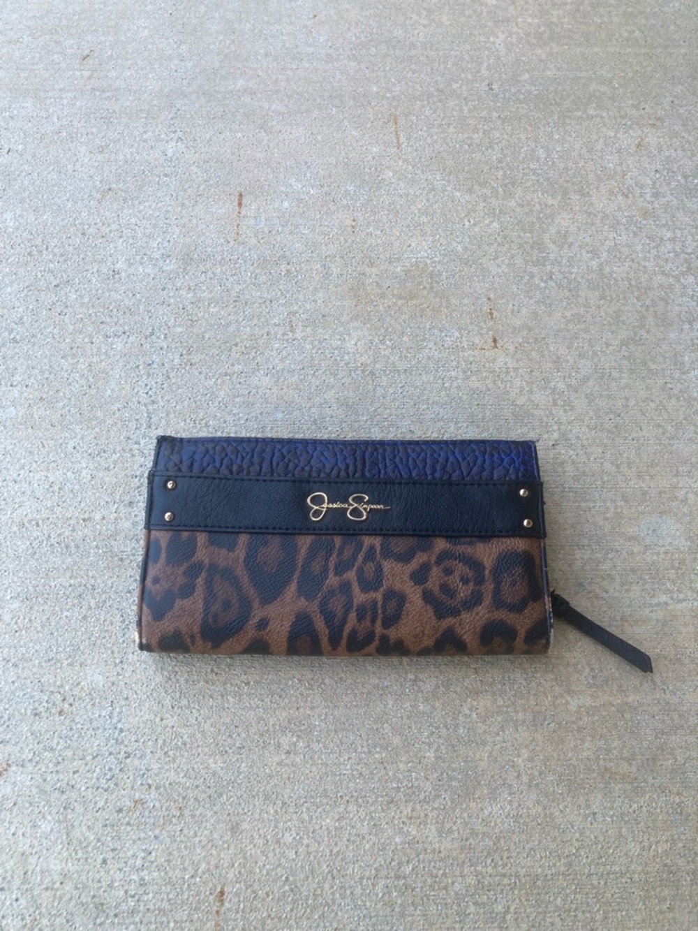 Jessica Simpson cheetah print wallet